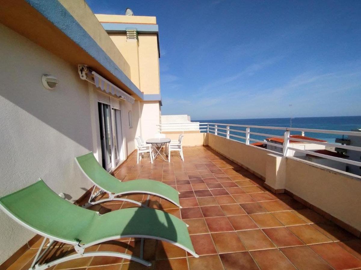 Precioso Atico Con Aire Acondicionado Y Piscina Appartement Peñíscola Buitenkant foto