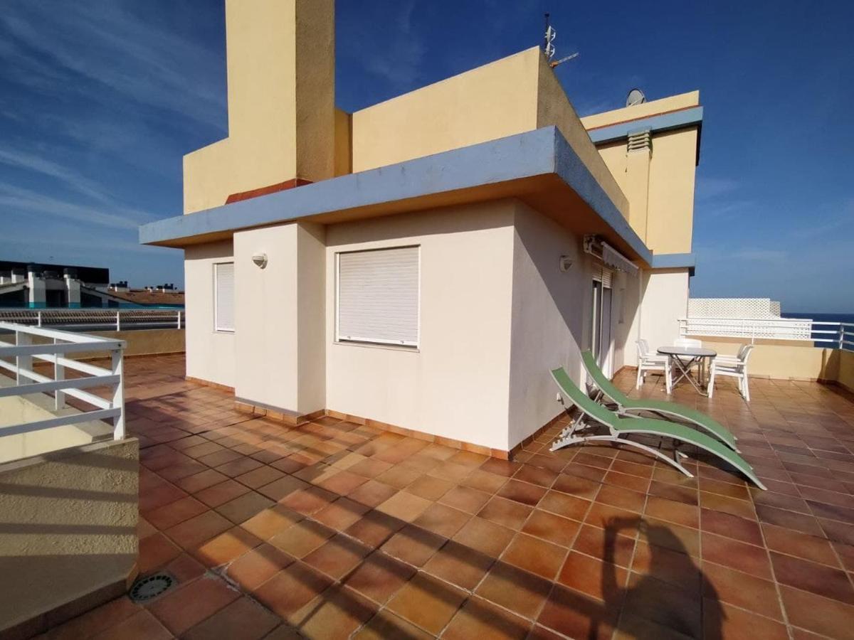 Precioso Atico Con Aire Acondicionado Y Piscina Appartement Peñíscola Buitenkant foto