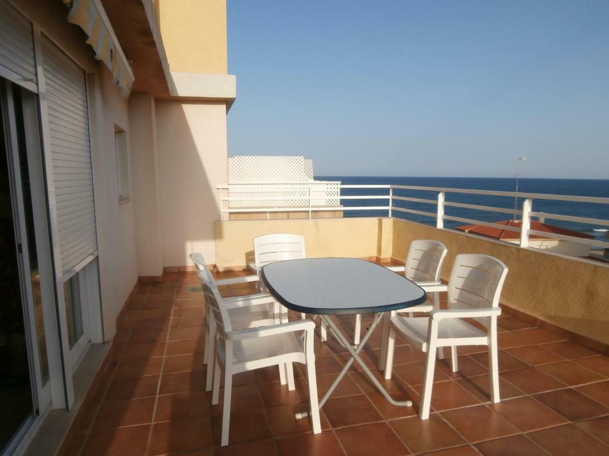 Precioso Atico Con Aire Acondicionado Y Piscina Appartement Peñíscola Buitenkant foto
